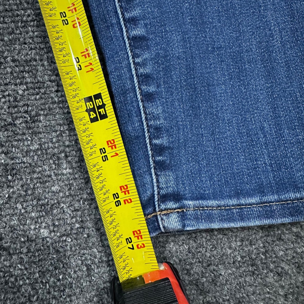 Madewell Curvy High-Rise Skinny Jeans Size 29 Medium Wash Blue Tencel Blend - Picture 3 of 8